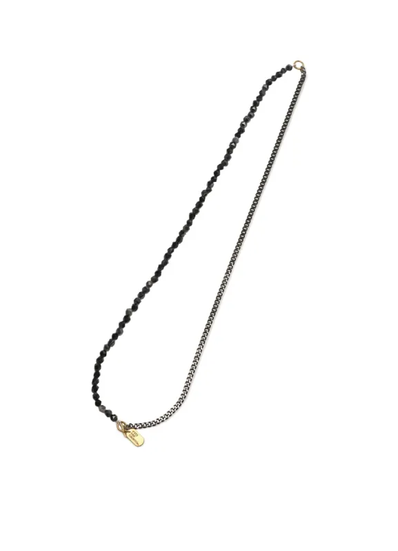 ONYX BRASS CHAIN NECKLACE BRACELET sold by Yohji Yamamoto