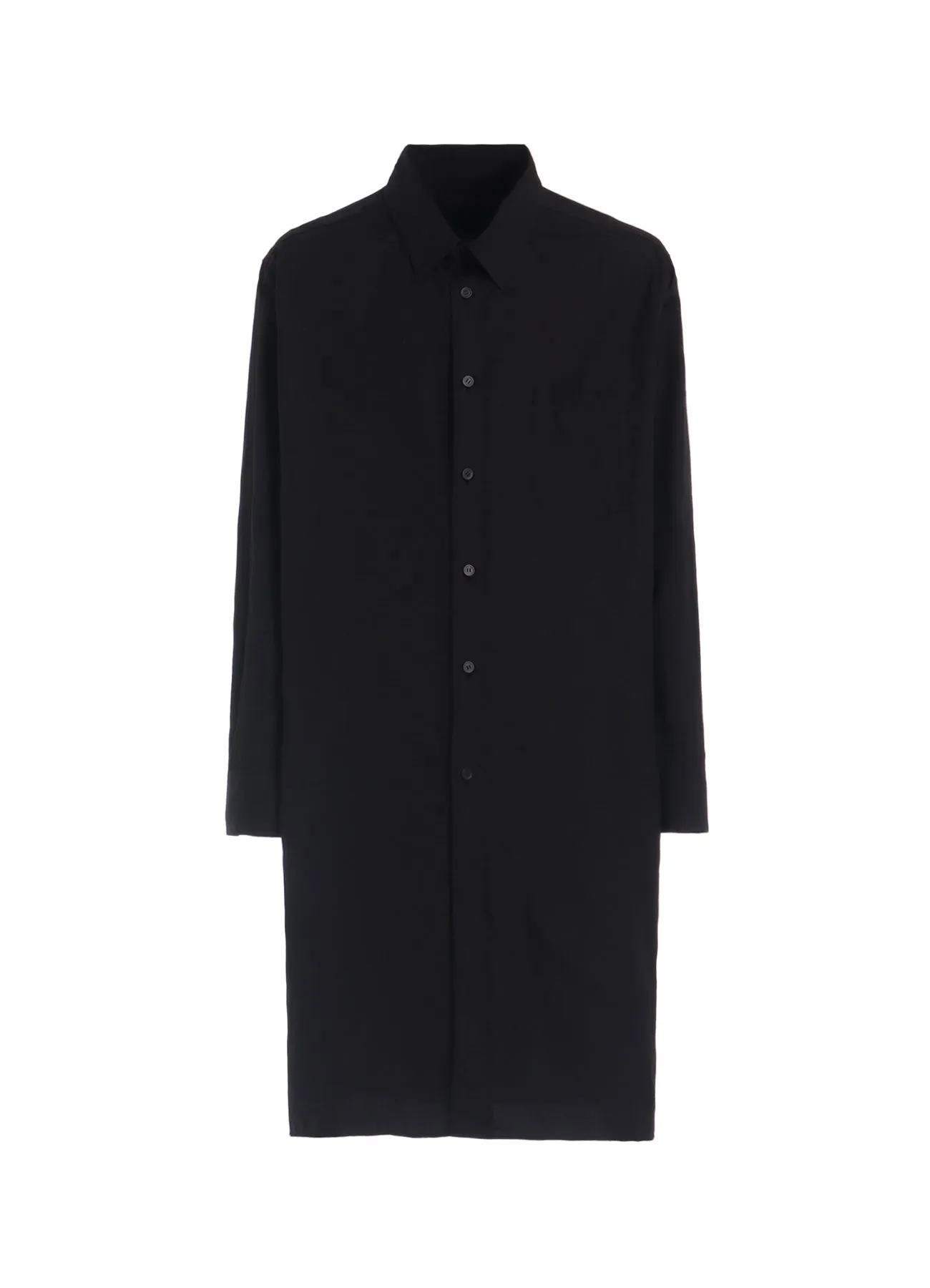 COTTON BROAD BUTTON SLITS LONG SHIRT sold by Yohji Yamamoto