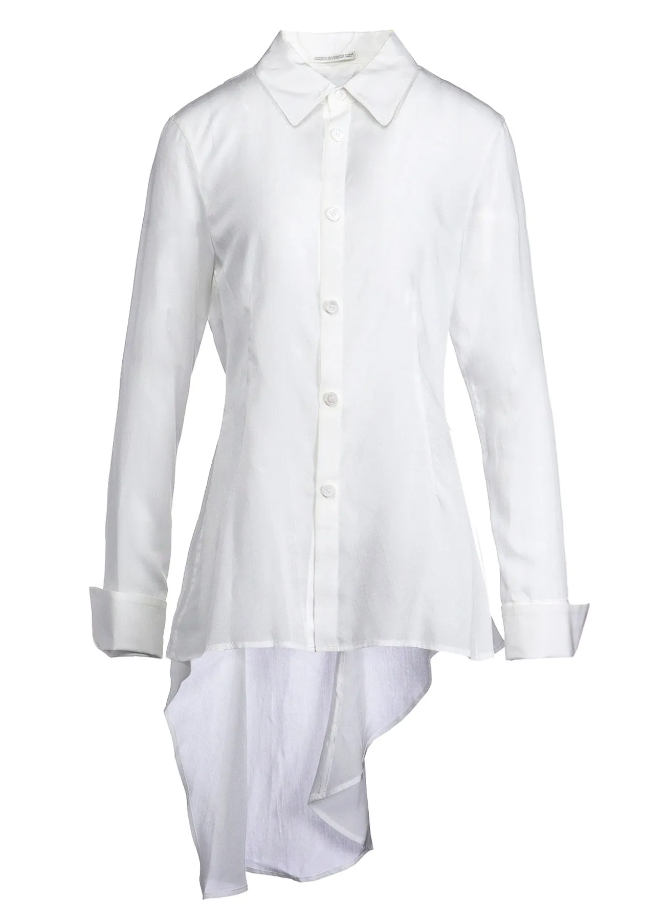 CELLULOSE POPLIN SAILOR CUTTING BLOUSE sold by Yohji Yamamoto product image thumbnail 2
