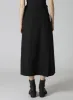 2/60 WOOL GABARDINE PANELED PLEATED SKIRT A sold by Yohji Yamamoto
