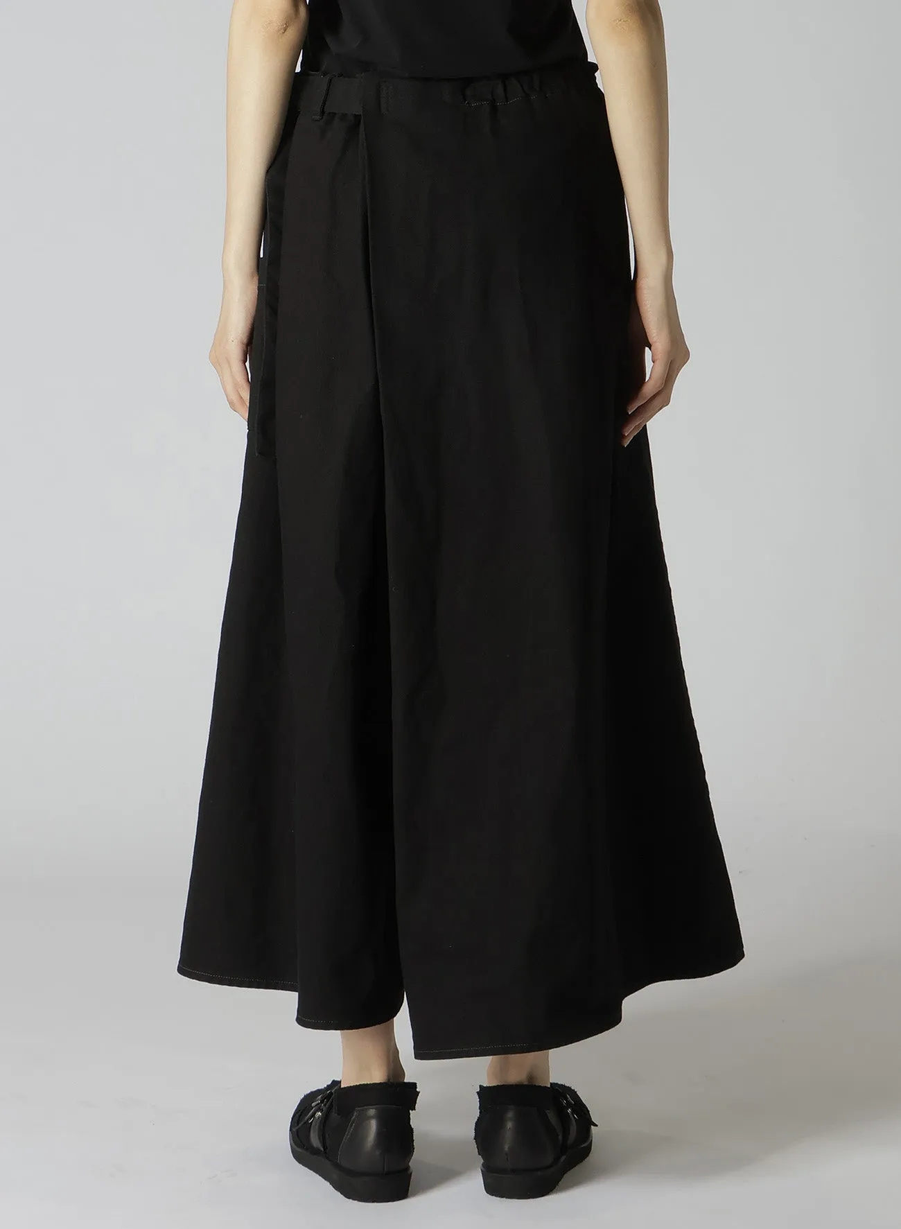 20 KATSURAGI R WRAP SKIRT PANTS B sold by Yohji Yamamoto product image thumbnail 5