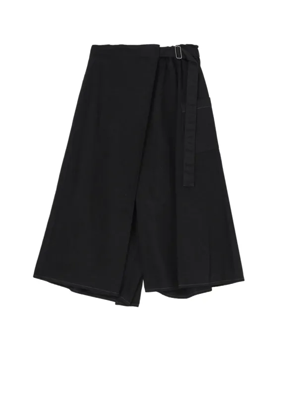 20 KATSURAGI R WRAP SKIRT PANTS B made by Yohji Yamamoto