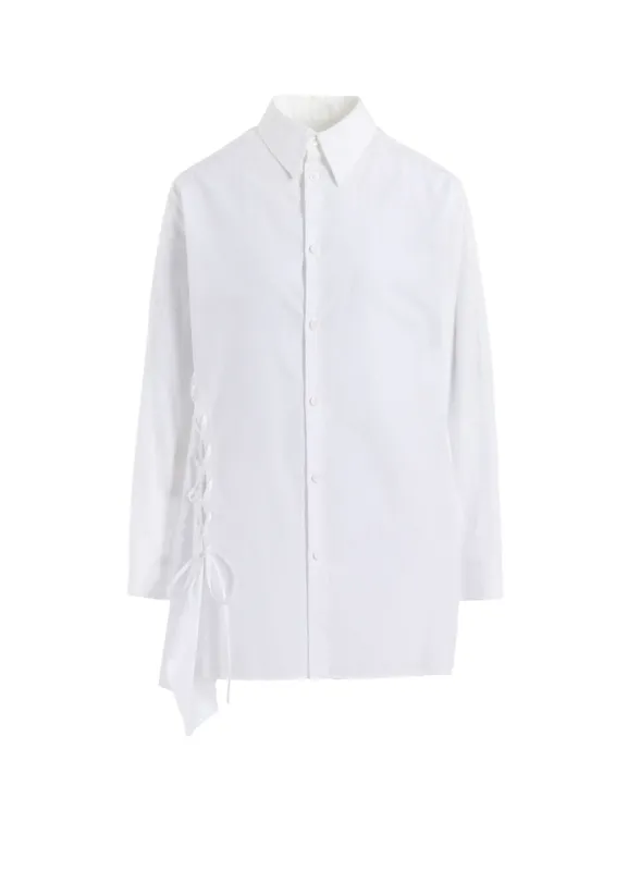 100/2 BROAD LACE UP BLOUSE sold by Yohji Yamamoto