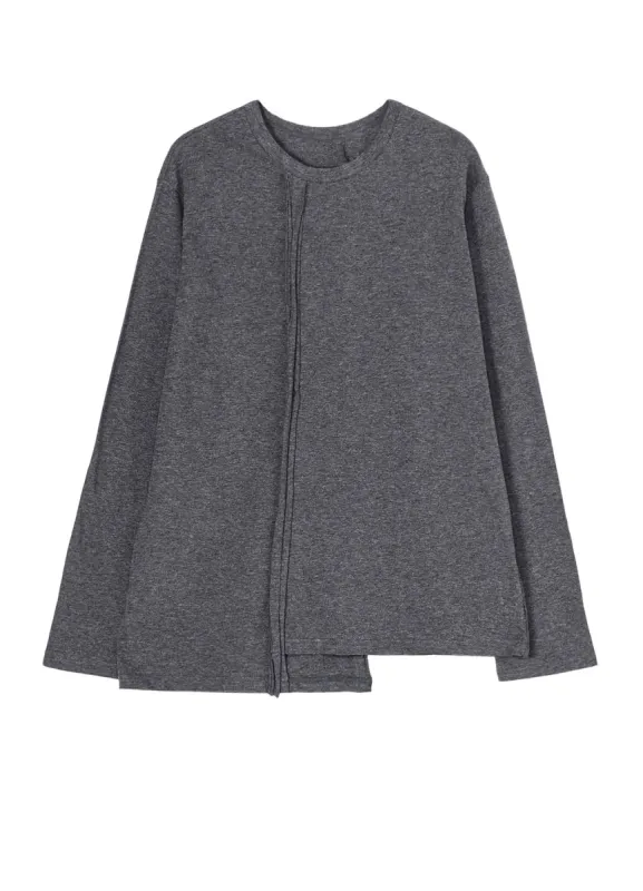 30/- COMBED SINGLE JERSEY RE VERTICAL PANEL LONG S sold by Yohji Yamamoto