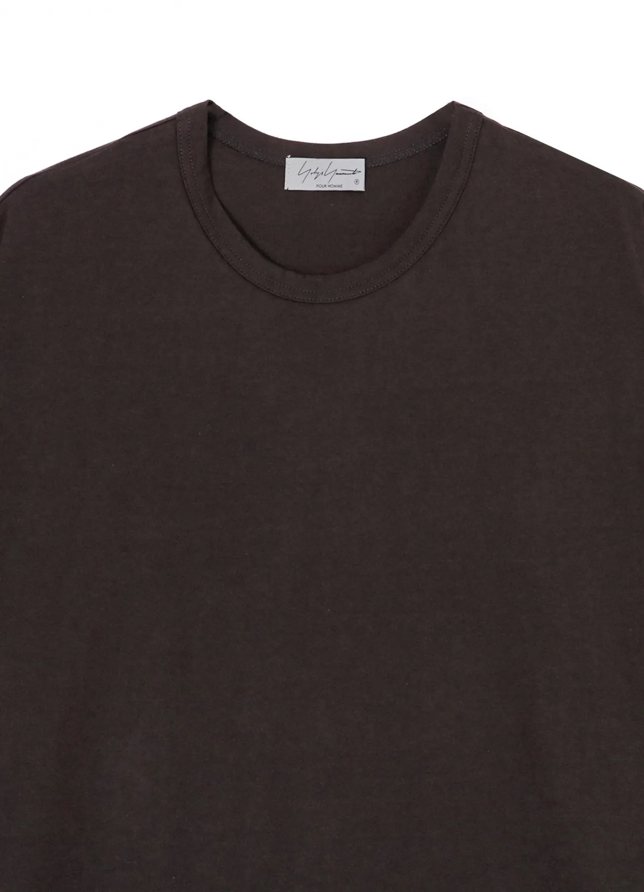 30/- COTTON SINGLE JERSEY ROUND NECK HALF SLEEVE sold by Yohji Yamamoto product image thumbnail 4