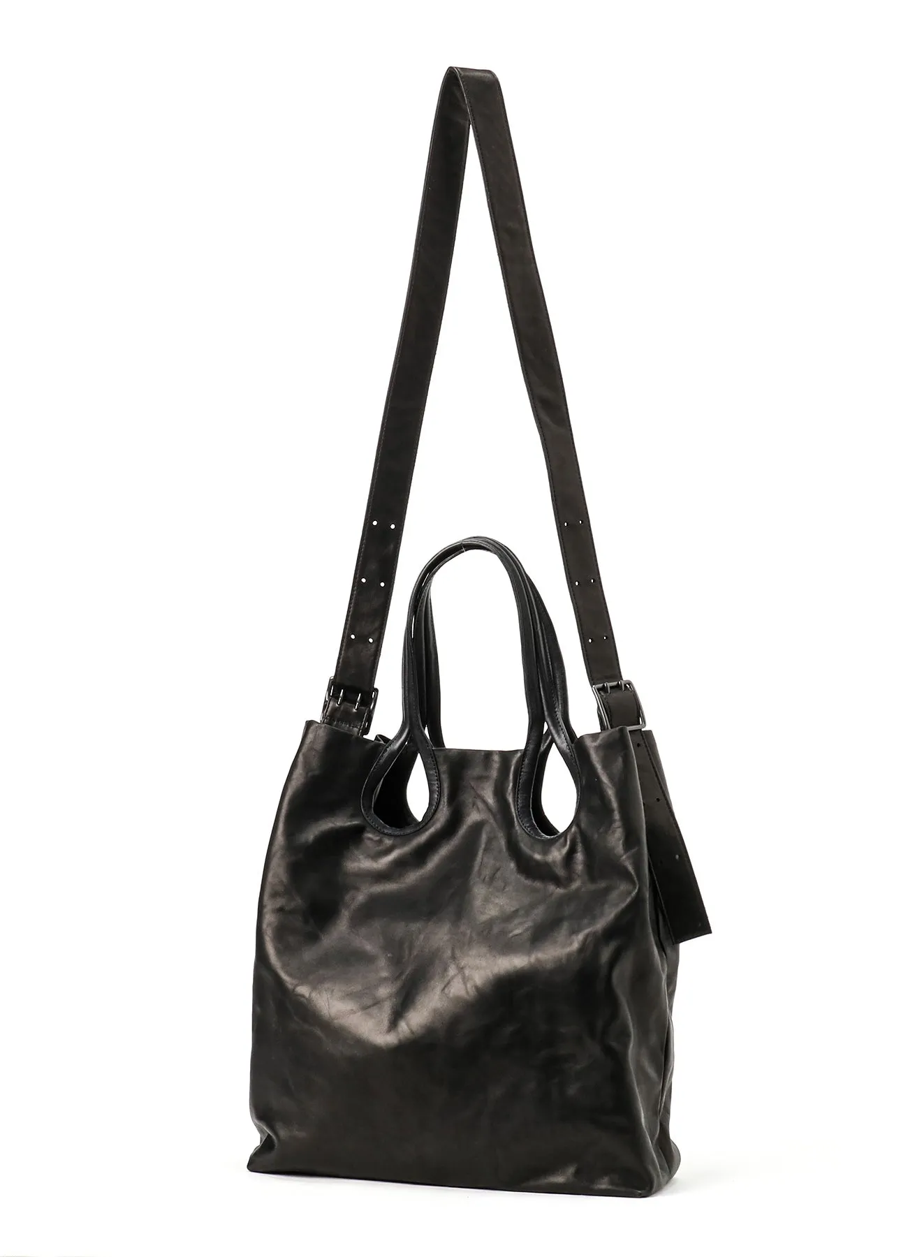 HORSE GRAIN SHOULDER TOTE sold by Yohji Yamamoto product image thumbnail 2