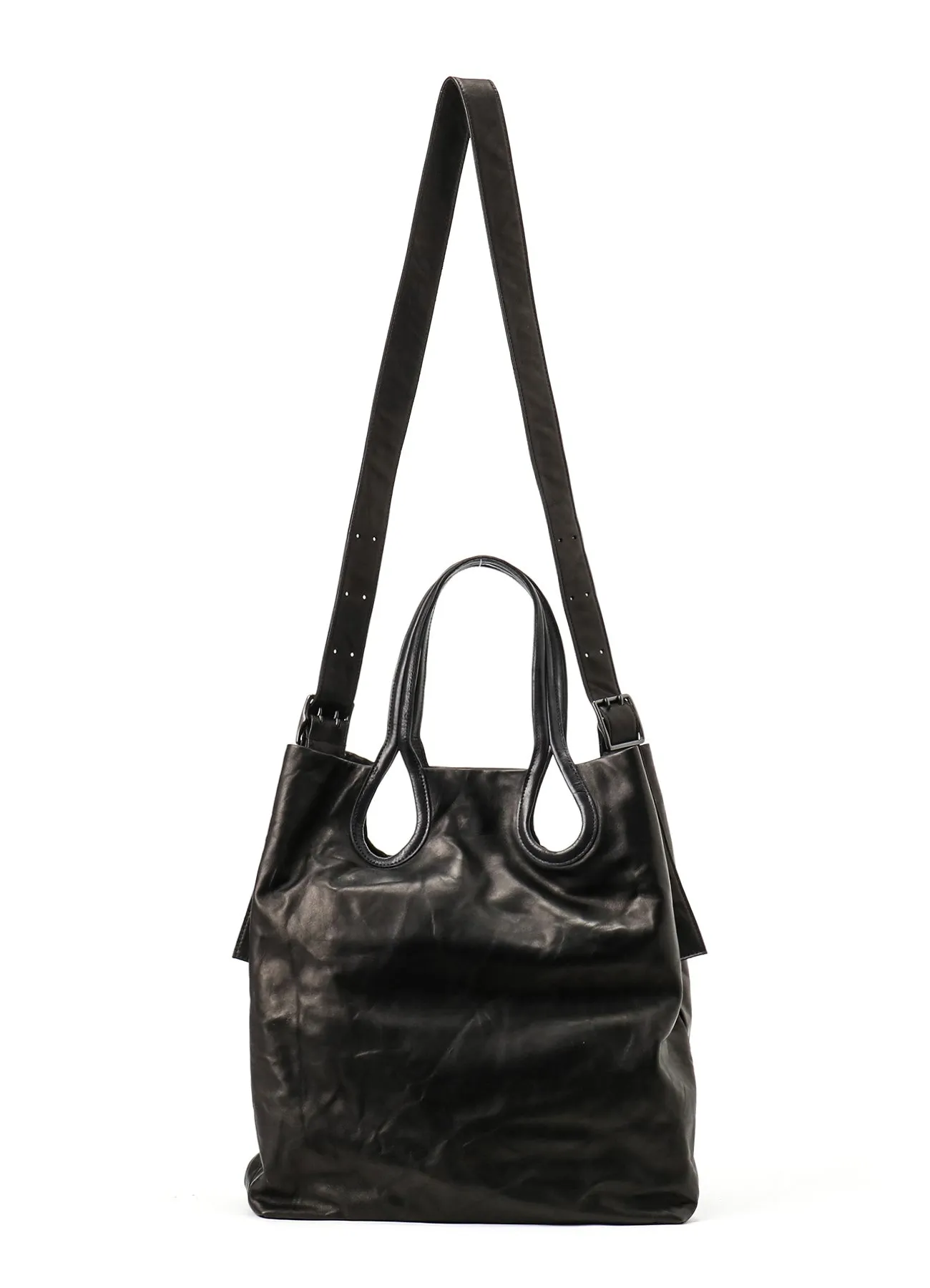 HORSE GRAIN SHOULDER TOTE sold by Yohji Yamamoto product image thumbnail 4