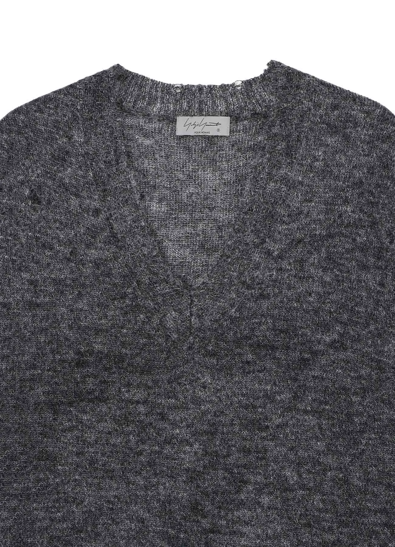 7G1P PLAIN STITCH V VEST sold by Yohji Yamamoto product image thumbnail 4