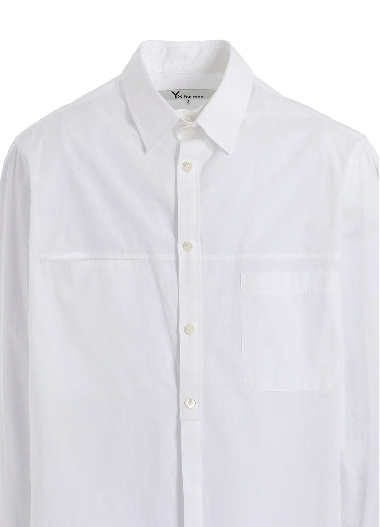 40 BROAD SPARE COLLAR SHIRT sold by Yohji Yamamoto product image thumbnail 5