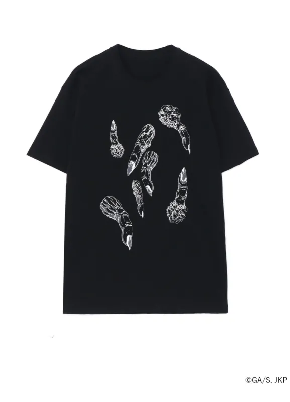SUKUNA'S FINGERS T-SHIRT BLACK made by Yohji Yamamoto