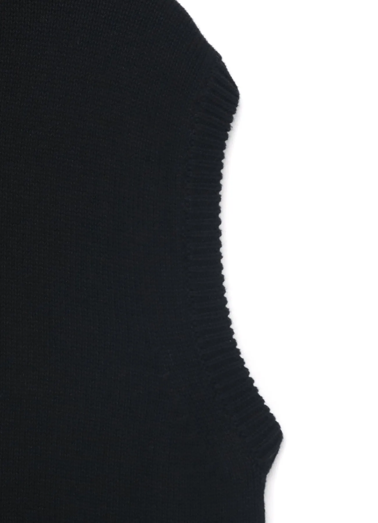COTTON/LINEN 30/2 PLAIN KNIT VEST sold by Yohji Yamamoto product image thumbnail 5