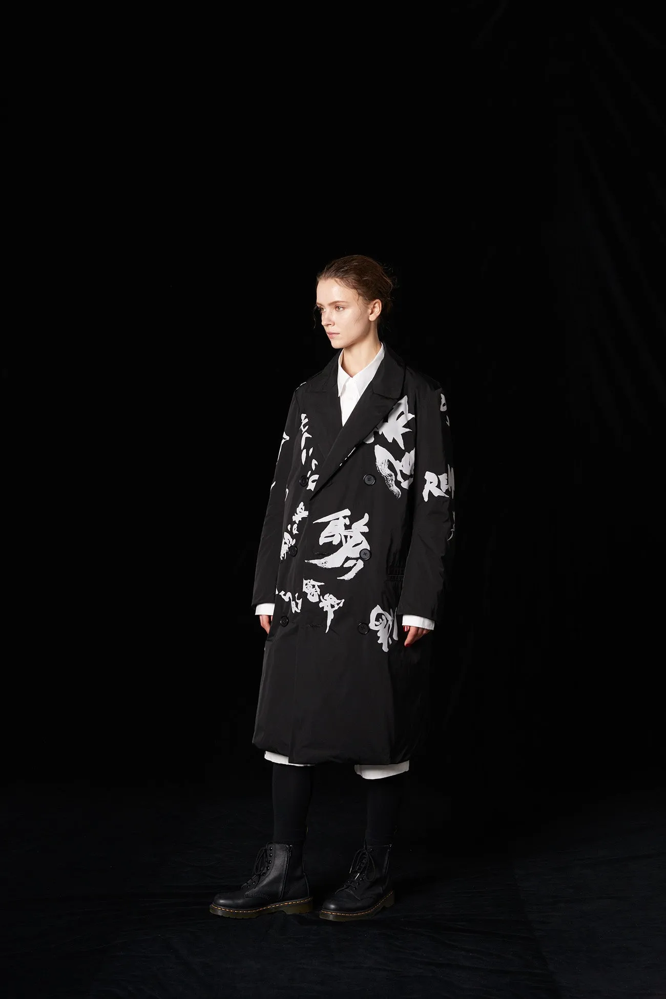 <SOUUN TAKEDA>MATTE DOWN LONG PUFFER COAT sold by Yohji Yamamoto product image thumbnail 3