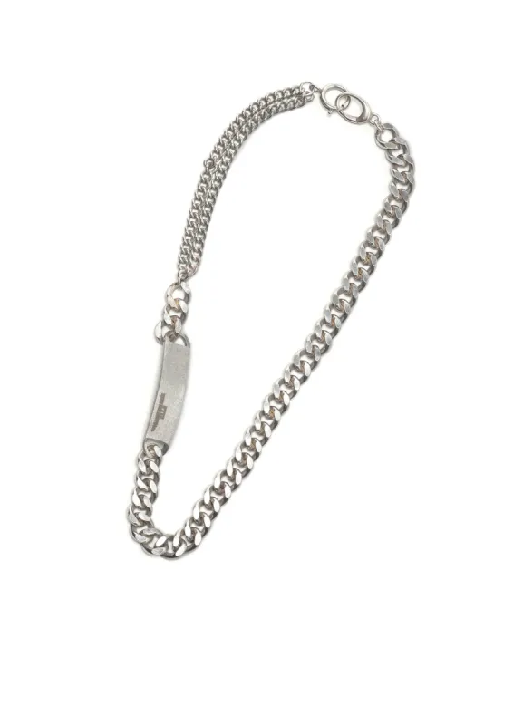 BRASS 2WAY ID CHOKER sold by Yohji Yamamoto