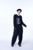 "FLOWERS AND LANTERNS" UKIYO-E GRAPHIC LONG-SLEEVED T-SHIRT sold by Yohji Yamamoto
