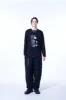"FLOWERS AND LANTERNS" UKIYO-E GRAPHIC LONG-SLEEVED T-SHIRT sold by Yohji Yamamoto