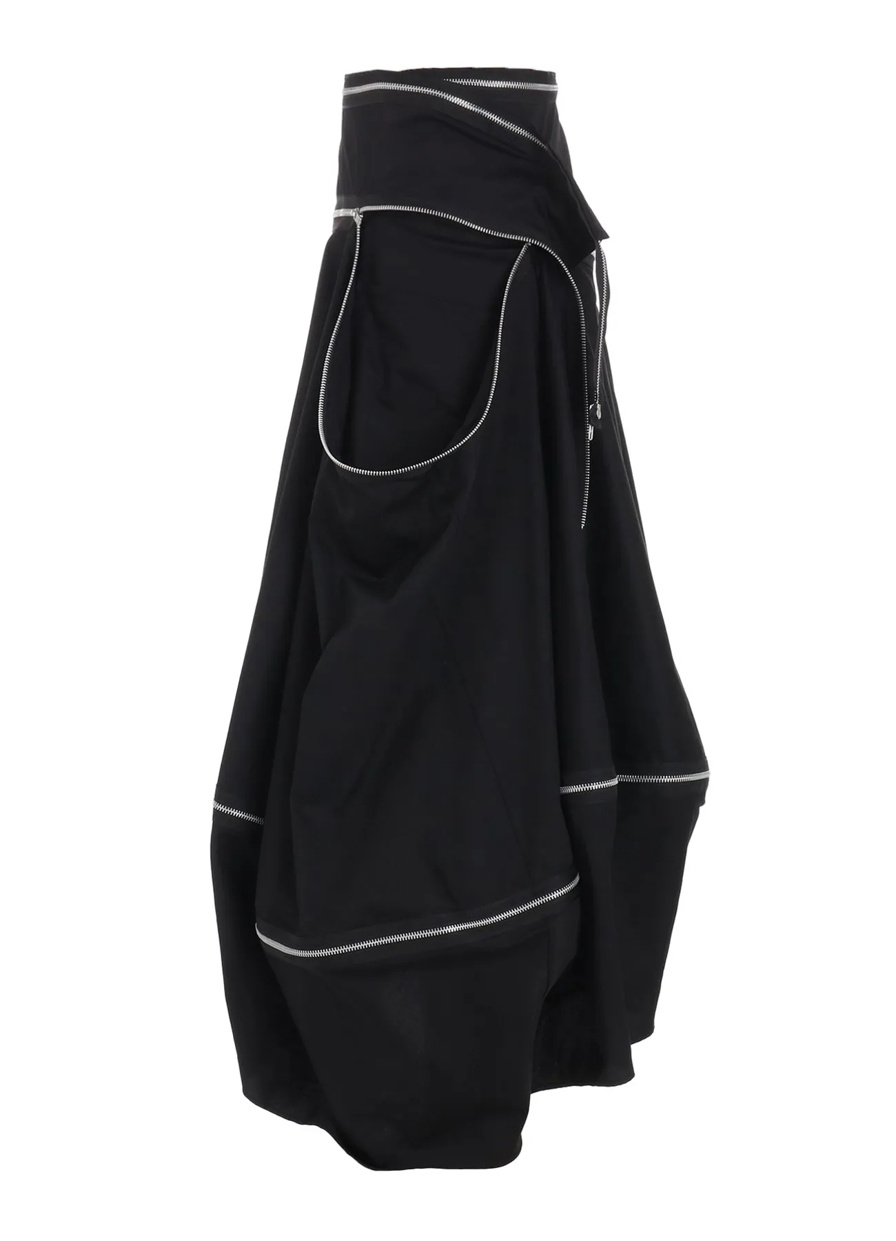 FASTENER SKIRT sold by Yohji Yamamoto product image thumbnail 3