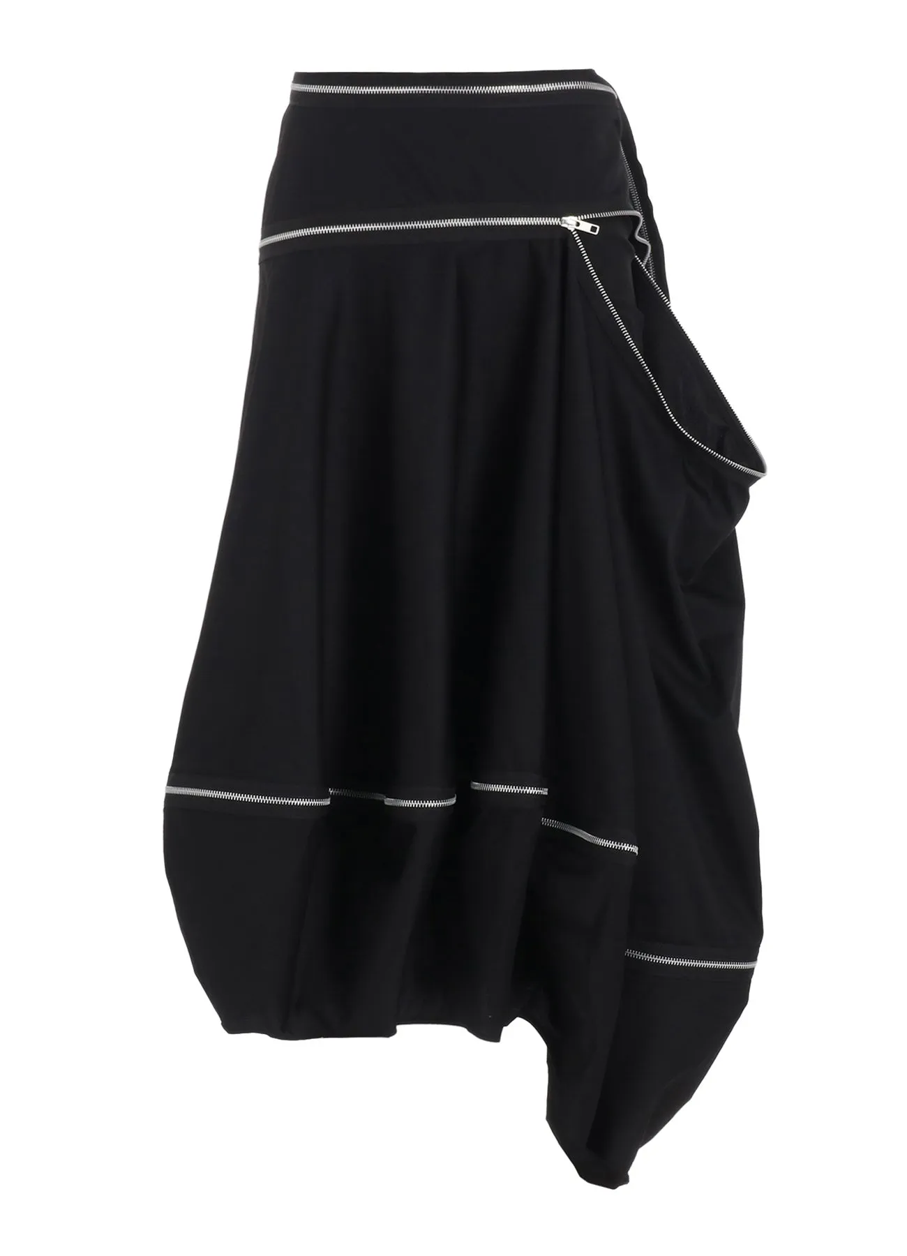 FASTENER SKIRT sold by Yohji Yamamoto product image thumbnail 2