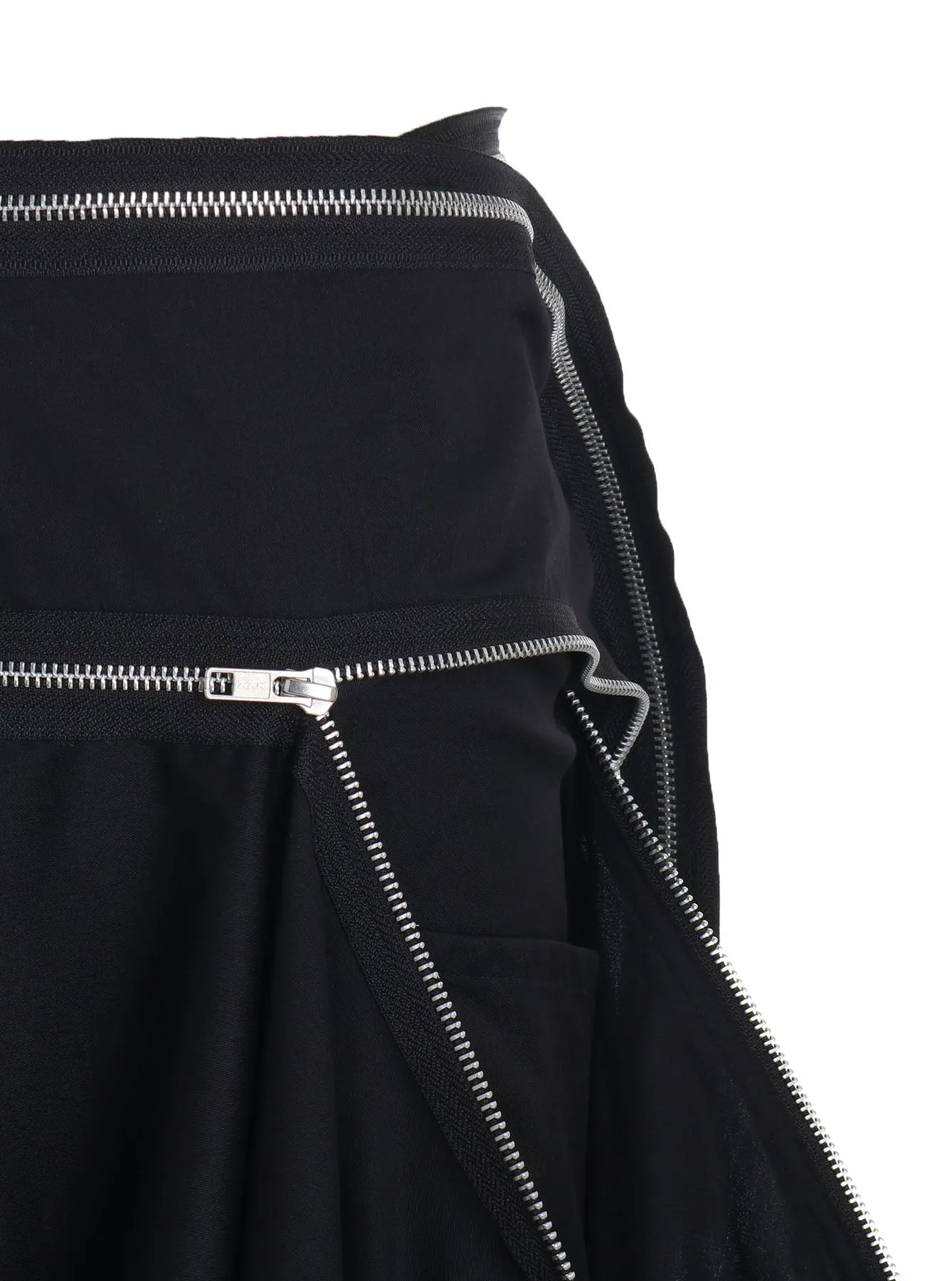 FASTENER SKIRT sold by Yohji Yamamoto product image thumbnail 5