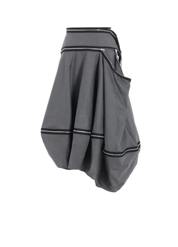 FASTENER SKIRT sold by Yohji Yamamoto
