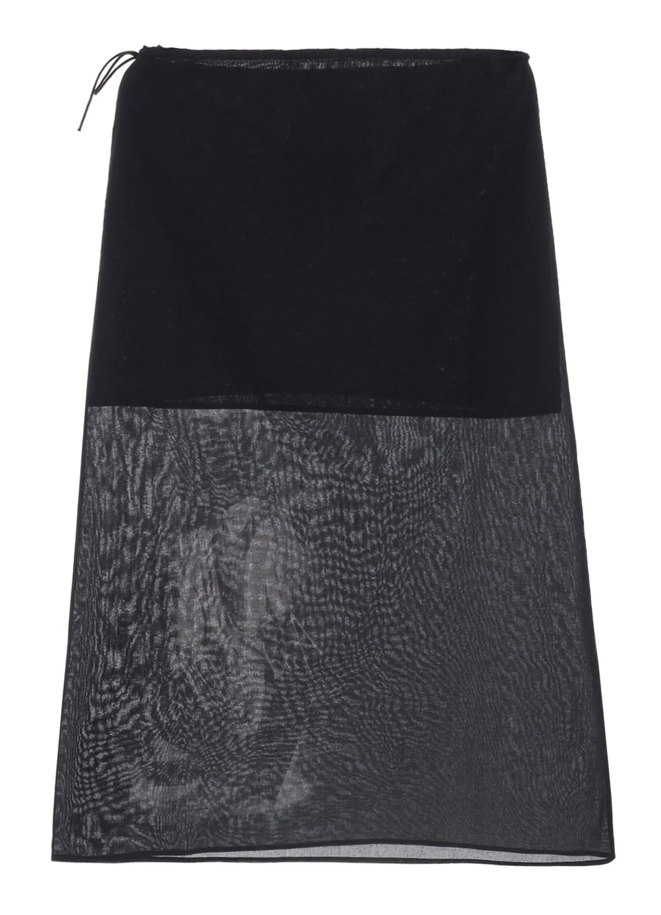 STATUE COLLAGE WAIST STRING SKIRT sold by Yohji Yamamoto product image thumbnail 3