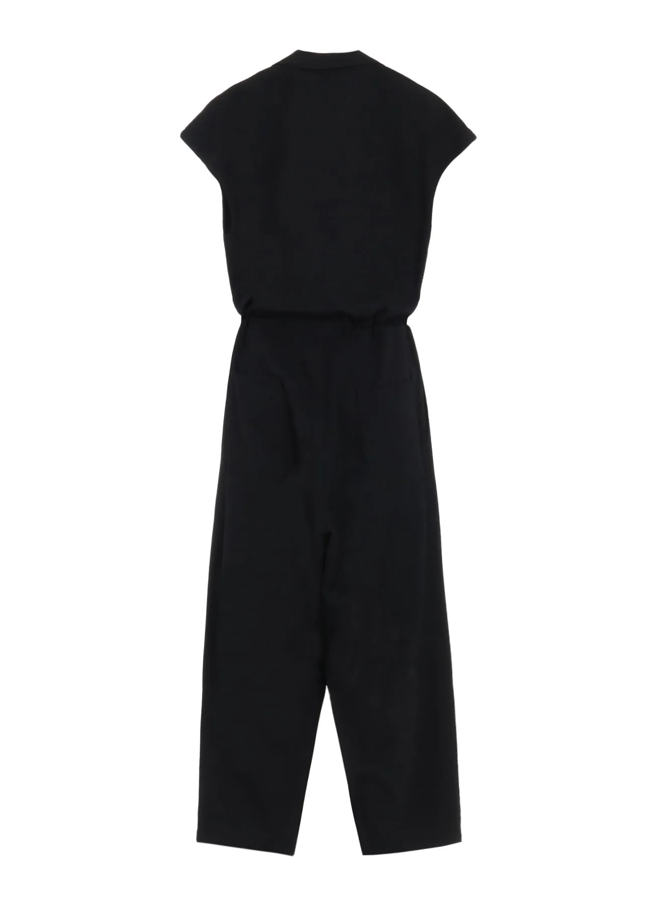 WOOL GABARDINE OPEN COLLOR OVERALLS sold by Yohji Yamamoto product image thumbnail 3