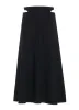 WOOL GABARDINE WAIST BELT SKIRT sold by Yohji Yamamoto