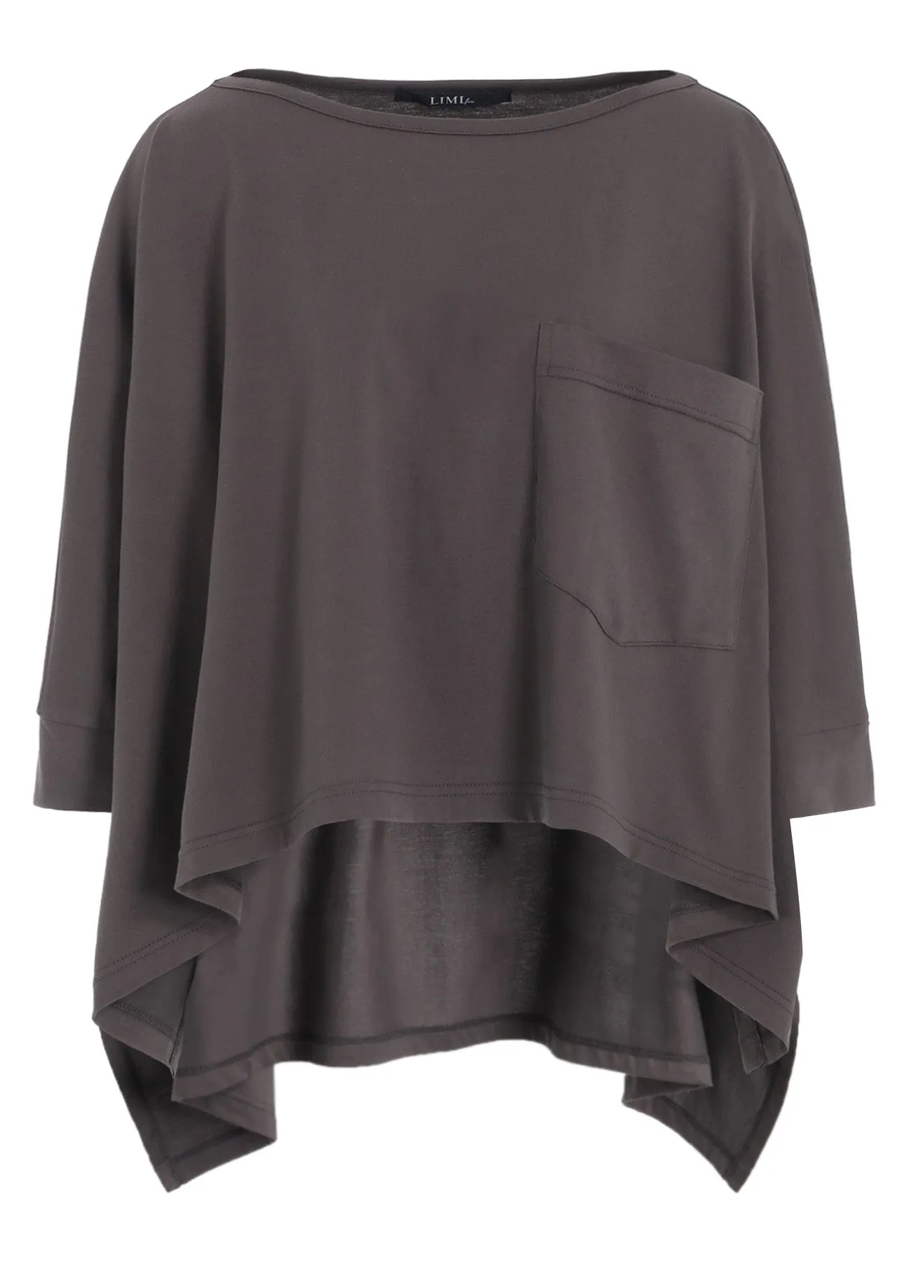 PLAIN STITCH BIG SQUARE T-SHIRT sold by Yohji Yamamoto product image thumbnail 2