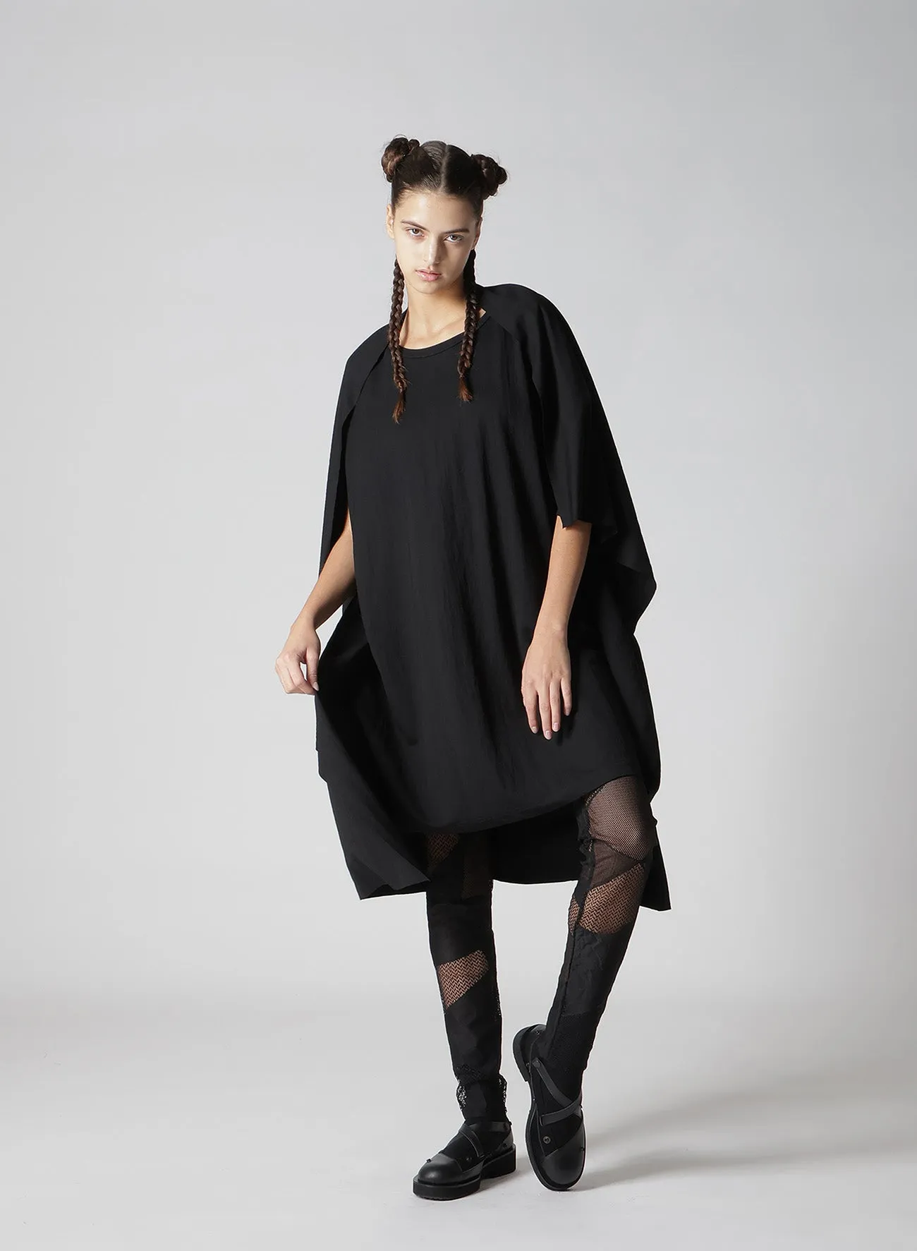 NATURAL SMOOTH SQUARE ZIP DRESS sold by Yohji Yamamoto product image thumbnail 4