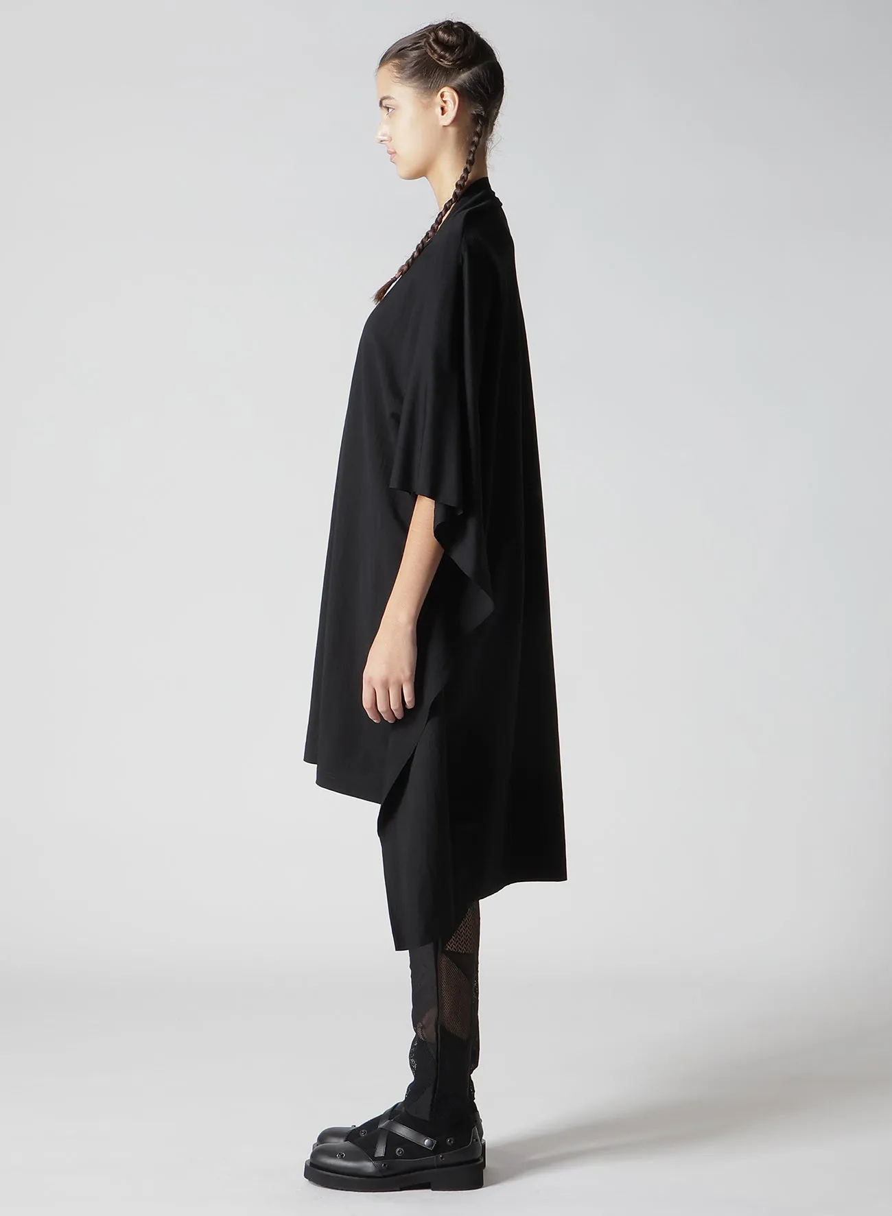 NATURAL SMOOTH SQUARE ZIP DRESS sold by Yohji Yamamoto product image thumbnail 5