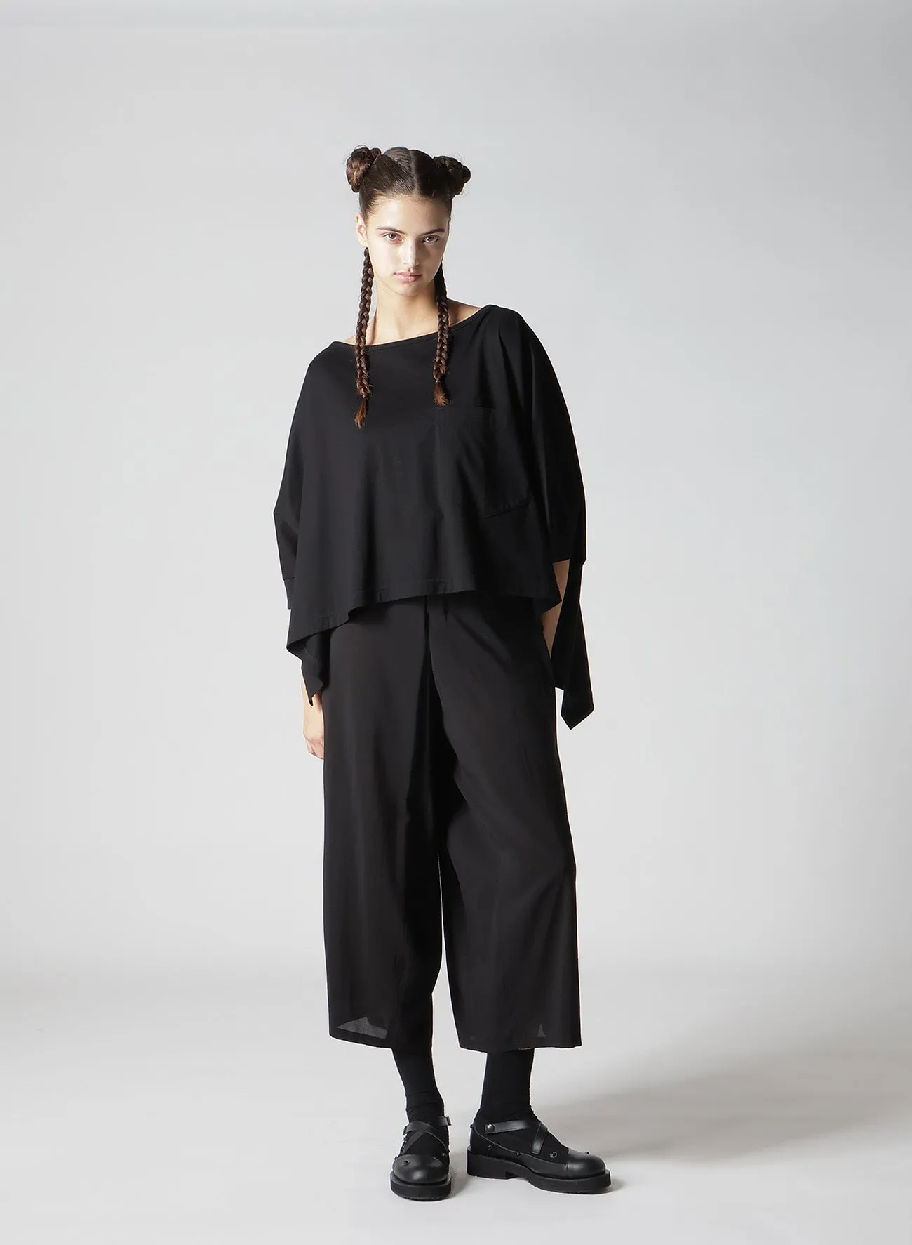 PLAIN STITCH BIG SQUARE T-SHIRT sold by Yohji Yamamoto product image thumbnail 4