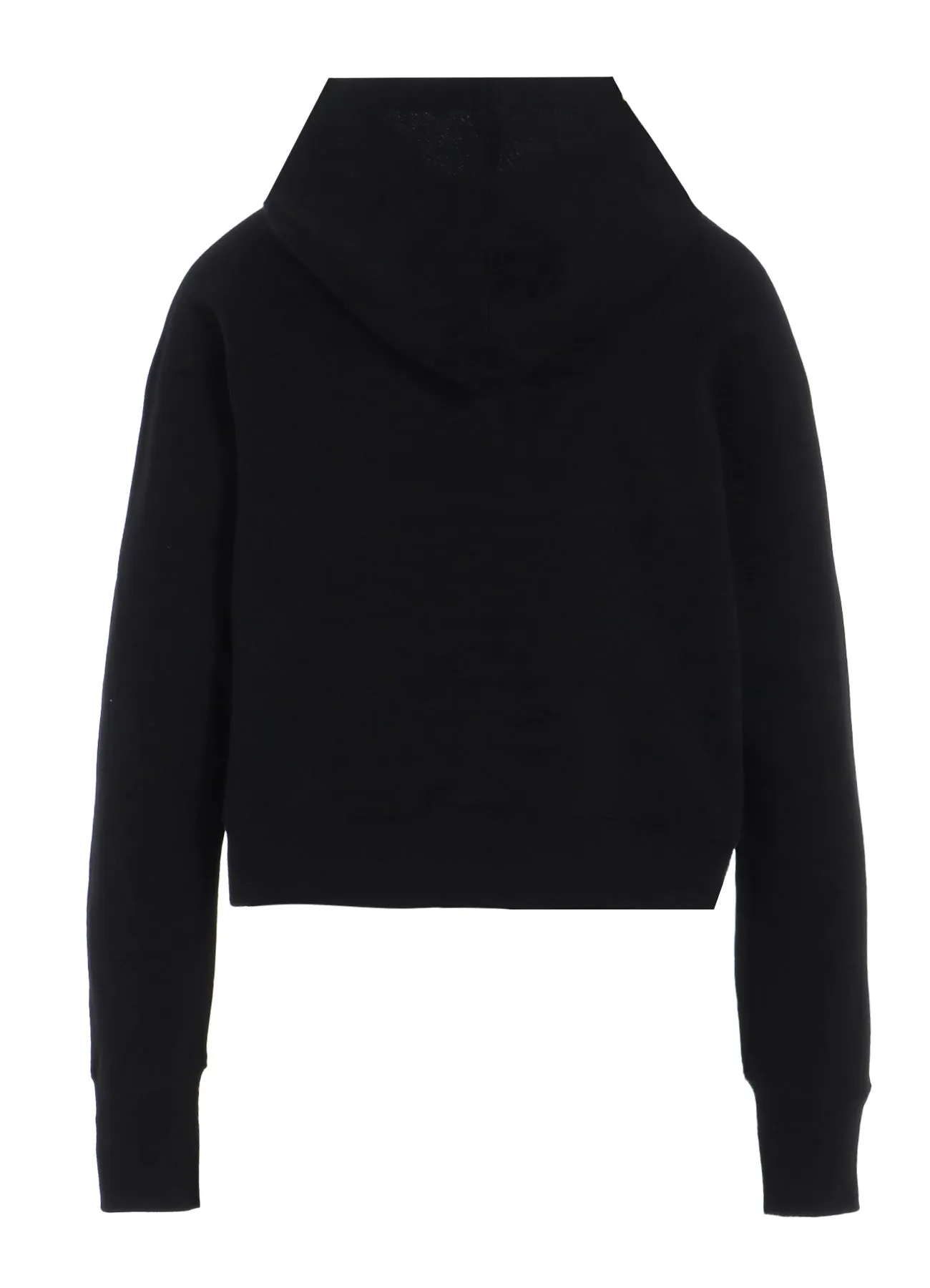 SHORT FLEECE LINING ZIP SLEEVE HOODIE sold by Yohji Yamamoto product image thumbnail 3