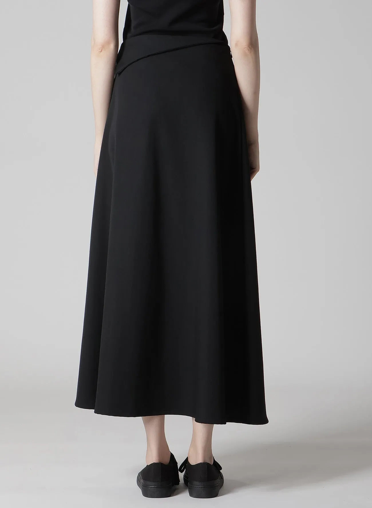 GABARDINE R POCKET SKIRT sold by Yohji Yamamoto product image thumbnail 4