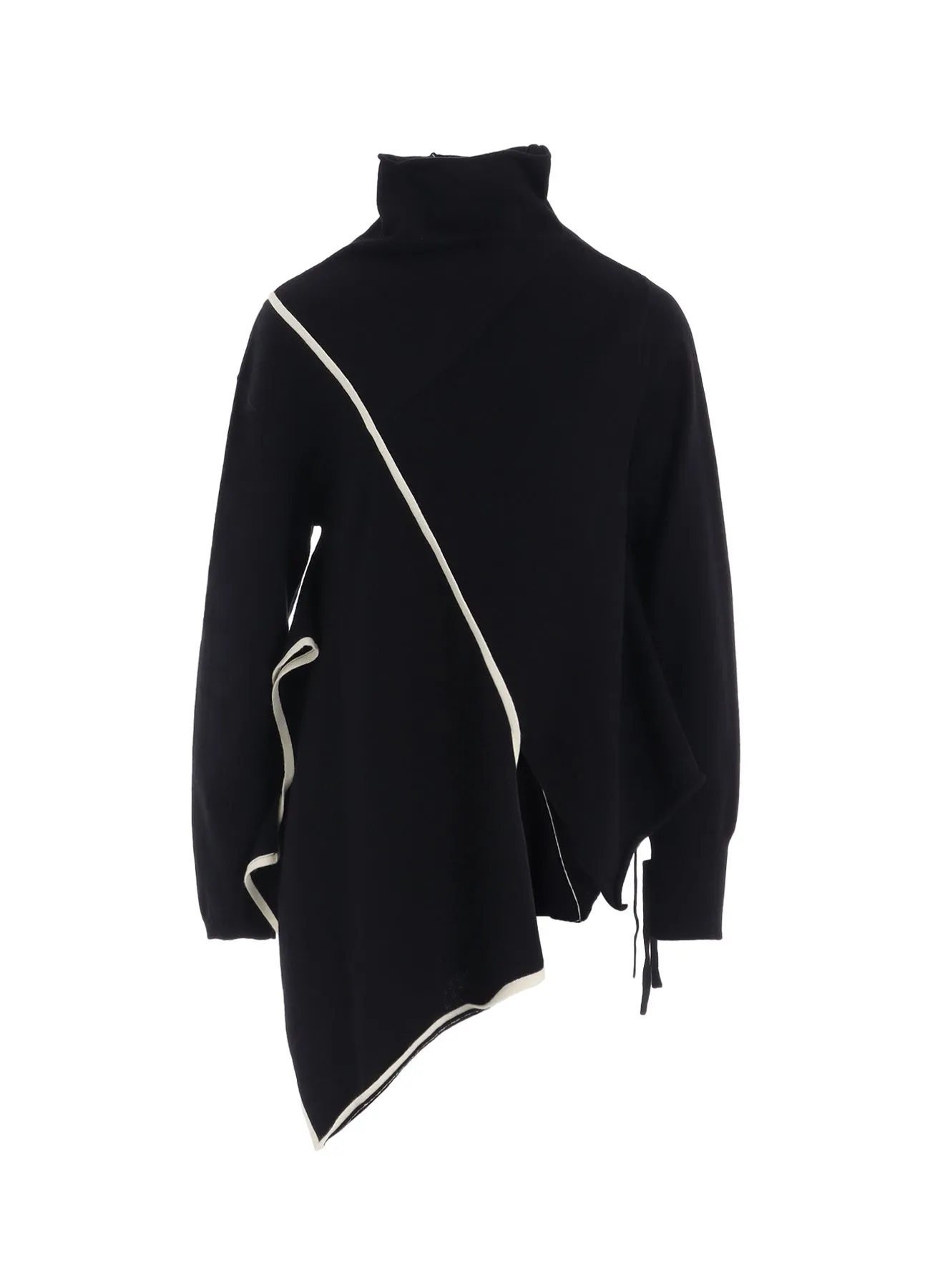 【1/11 10:00(JST) Release】PLAIN STITCH DRAPED HIGHNECK PO sold by Yohji Yamamoto