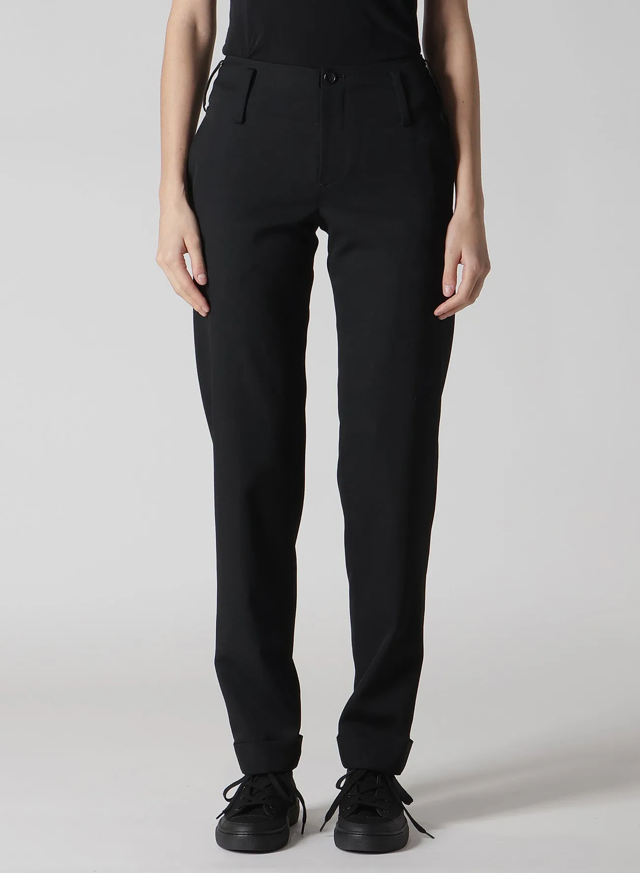 GABARDINE BASIC PANTS sold by Yohji Yamamoto product image thumbnail 2