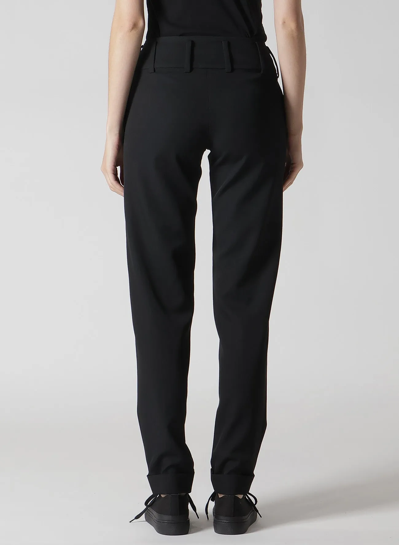 GABARDINE BASIC PANTS sold by Yohji Yamamoto product image thumbnail 4
