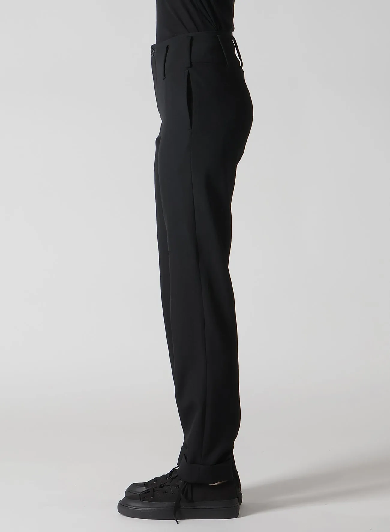 GABARDINE BASIC PANTS sold by Yohji Yamamoto product image thumbnail 3