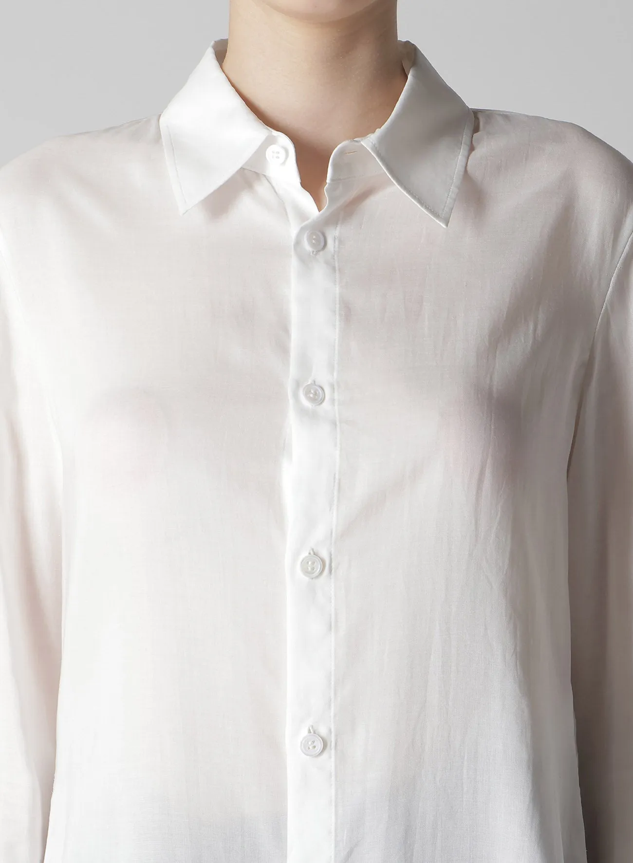 Ten LAWN BACKSIDE FLARED SLIM B sold by Yohji Yamamoto product image thumbnail 3