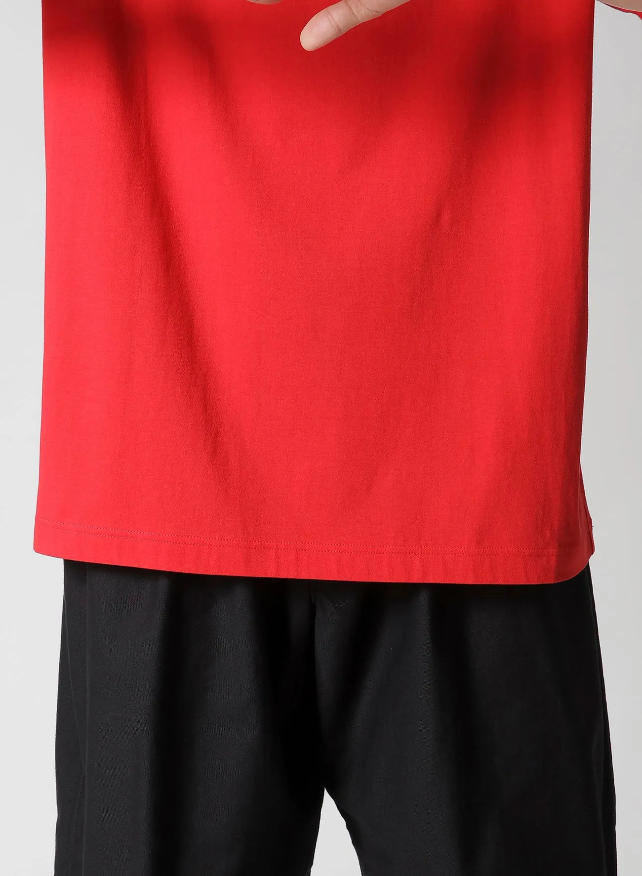 ULTIMA JERSEY ROUND NECK SHORT SLEEVE sold by Yohji Yamamoto product image thumbnail 5