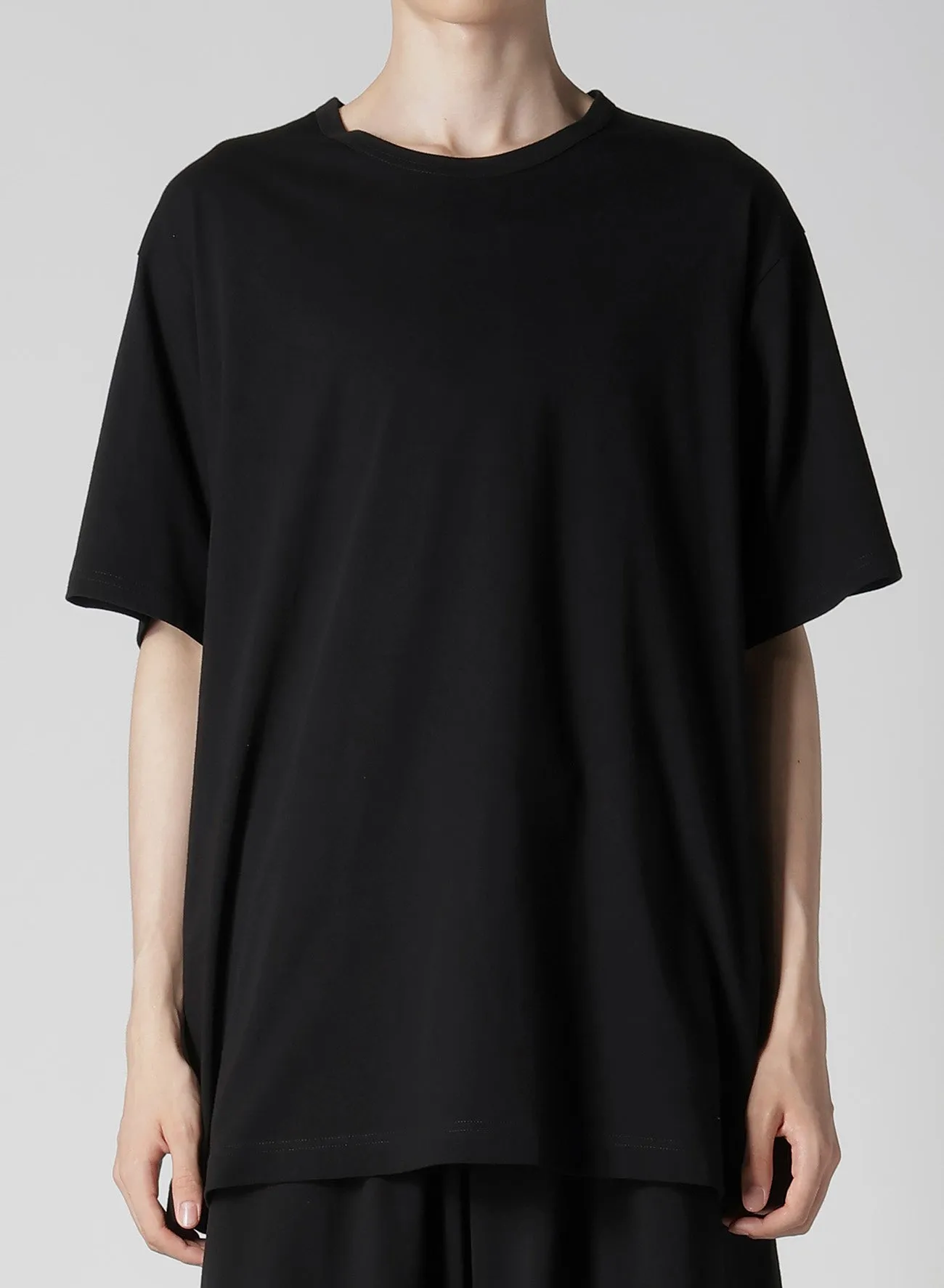 ULTIMA JERSEY ROUND NECK SHORT SLEEVE sold by Yohji Yamamoto product image thumbnail 2