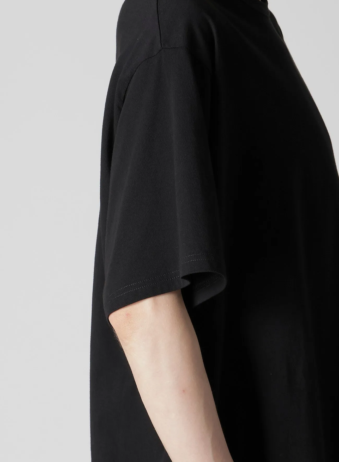 ULTIMA JERSEY ROUND NECK SHORT SLEEVE sold by Yohji Yamamoto product image thumbnail 4