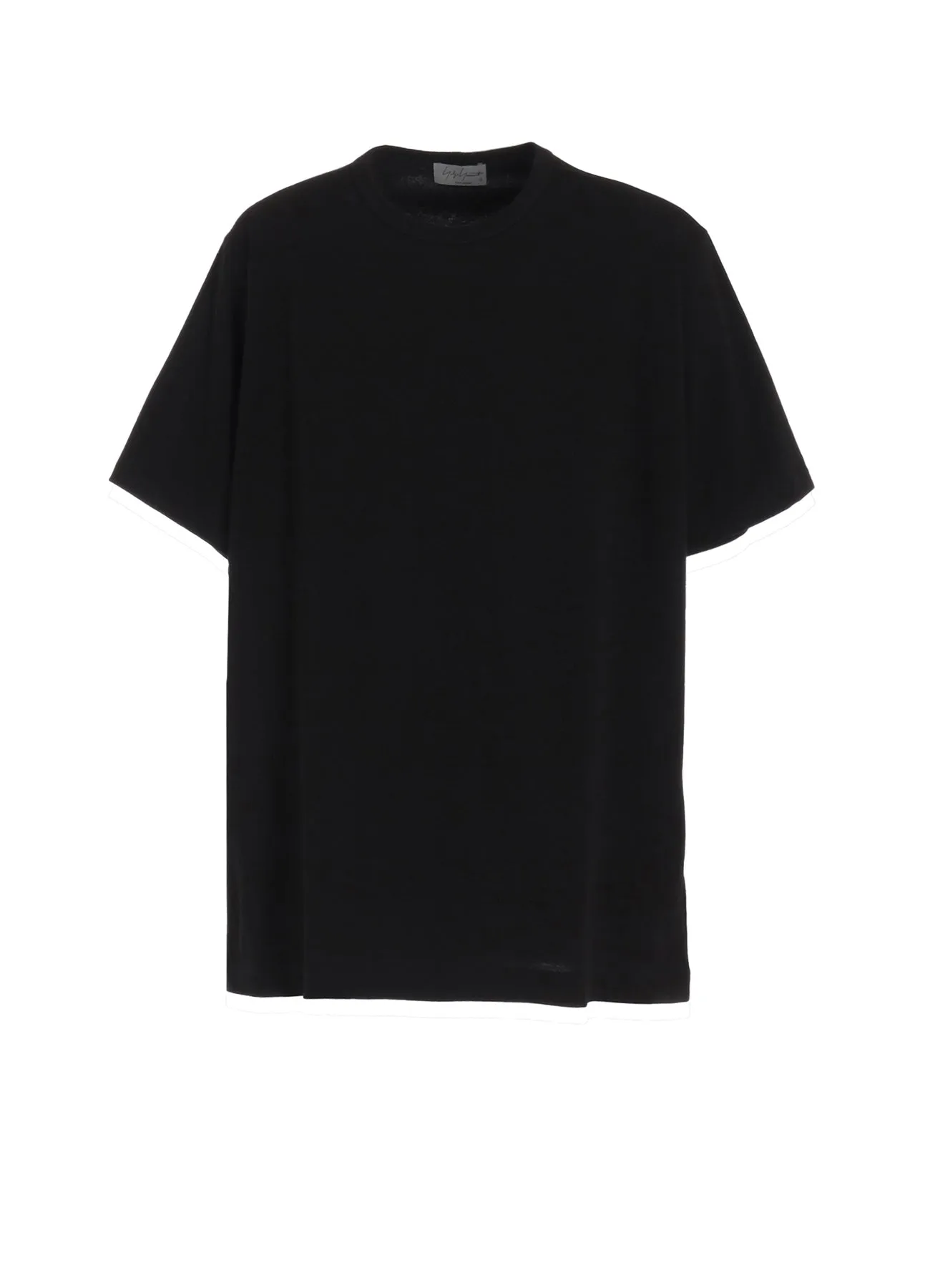 ULTIMA JERSEY ROUND NECK SHORT SLEEVE sold by Yohji Yamamoto