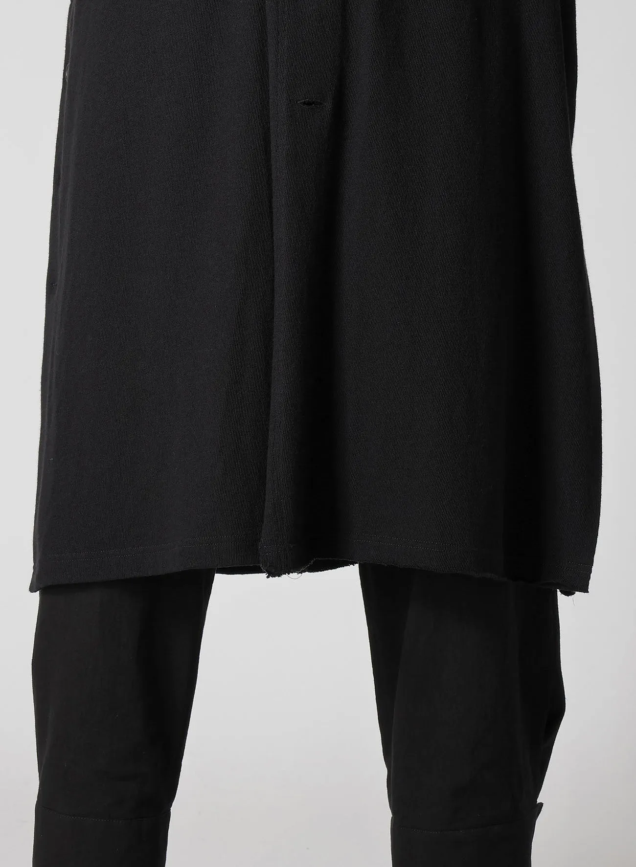 10/-BD GAUZE SINGLE JERSEY SLEEVELESS LONG CARDIGAN sold by Yohji Yamamoto product image thumbnail 4