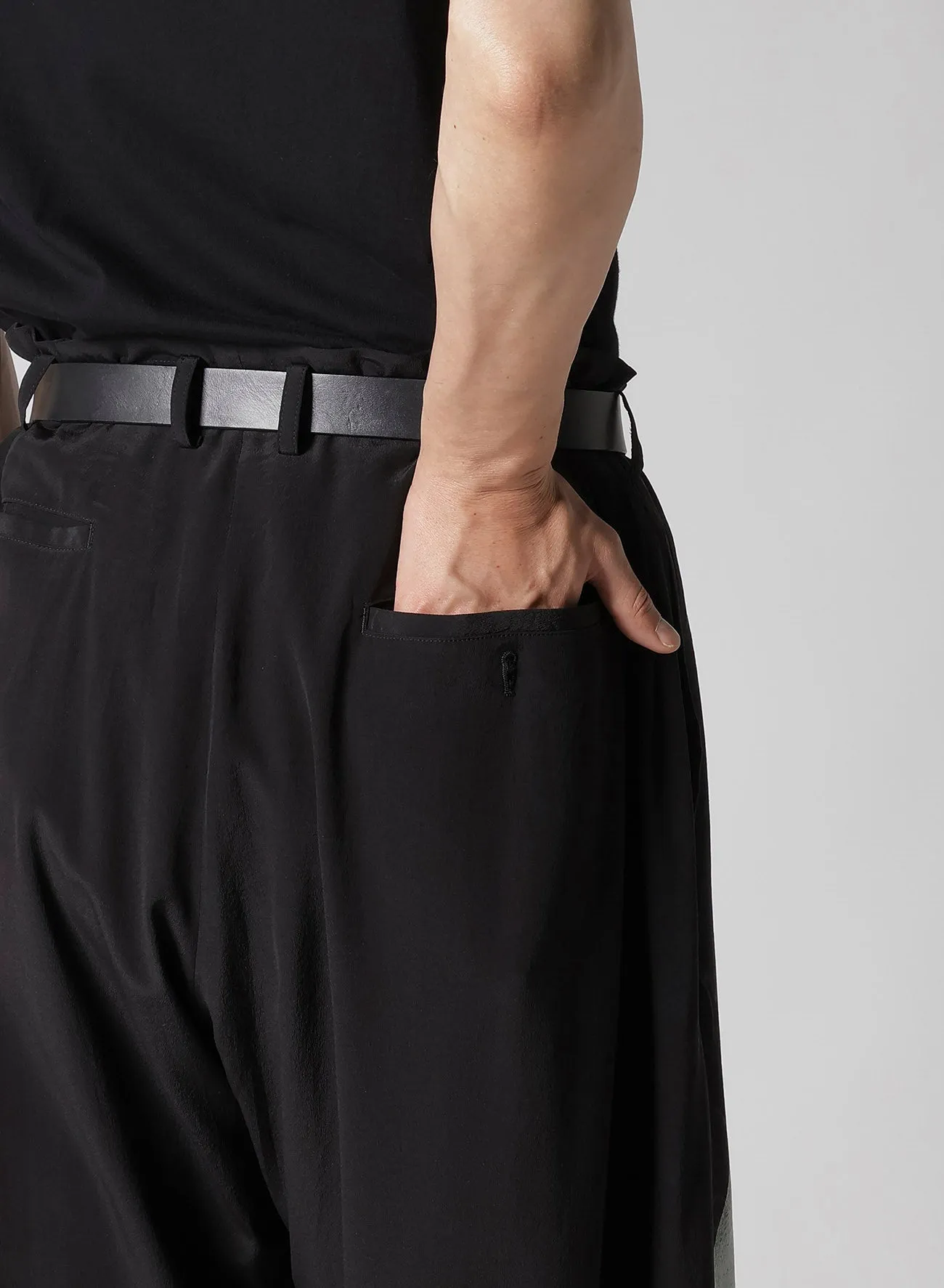 UNIVERSE MESSAGE PRINT PANTS sold by Yohji Yamamoto product image thumbnail 4