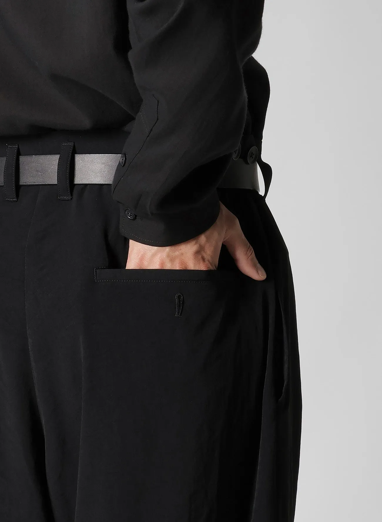 TA TUXEDO SEAM POCKET PANTS sold by Yohji Yamamoto product image thumbnail 5