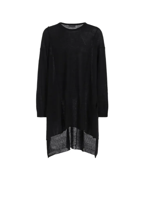 12G1P JERSEY UNEVEN LONG SLV sold by Yohji Yamamoto