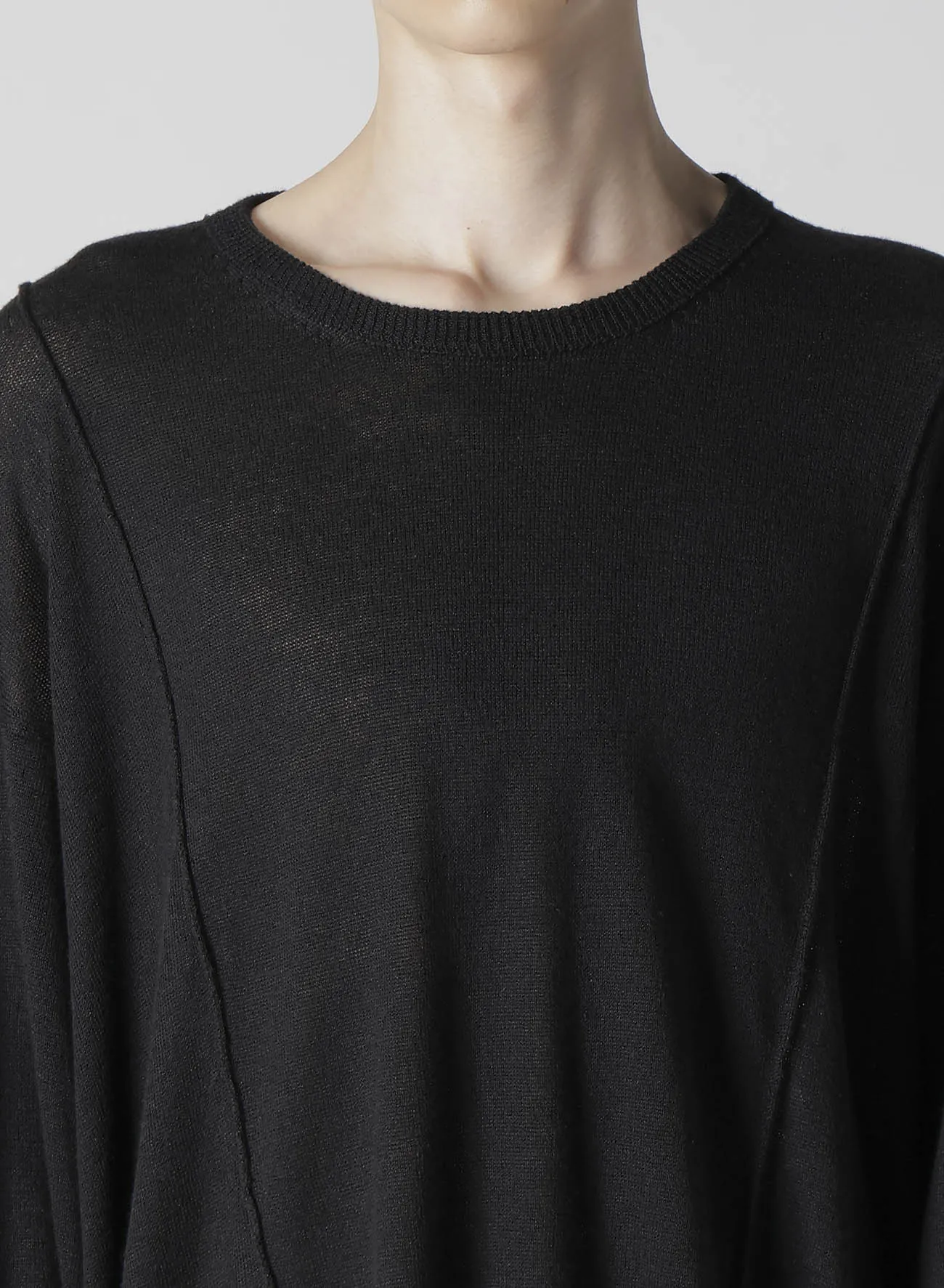 12G1P JERSEY UNEVEN LONG SLV sold by Yohji Yamamoto product image thumbnail 3