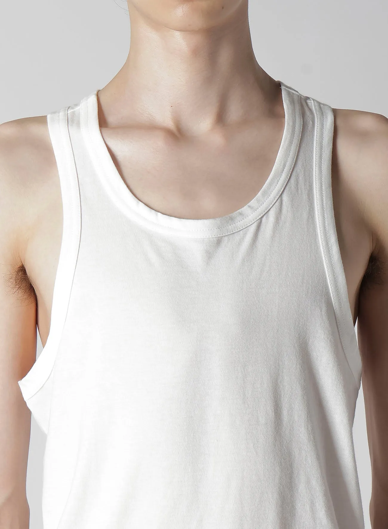 ULTIMA JERSEY X TANK TOP sold by Yohji Yamamoto product image thumbnail 3