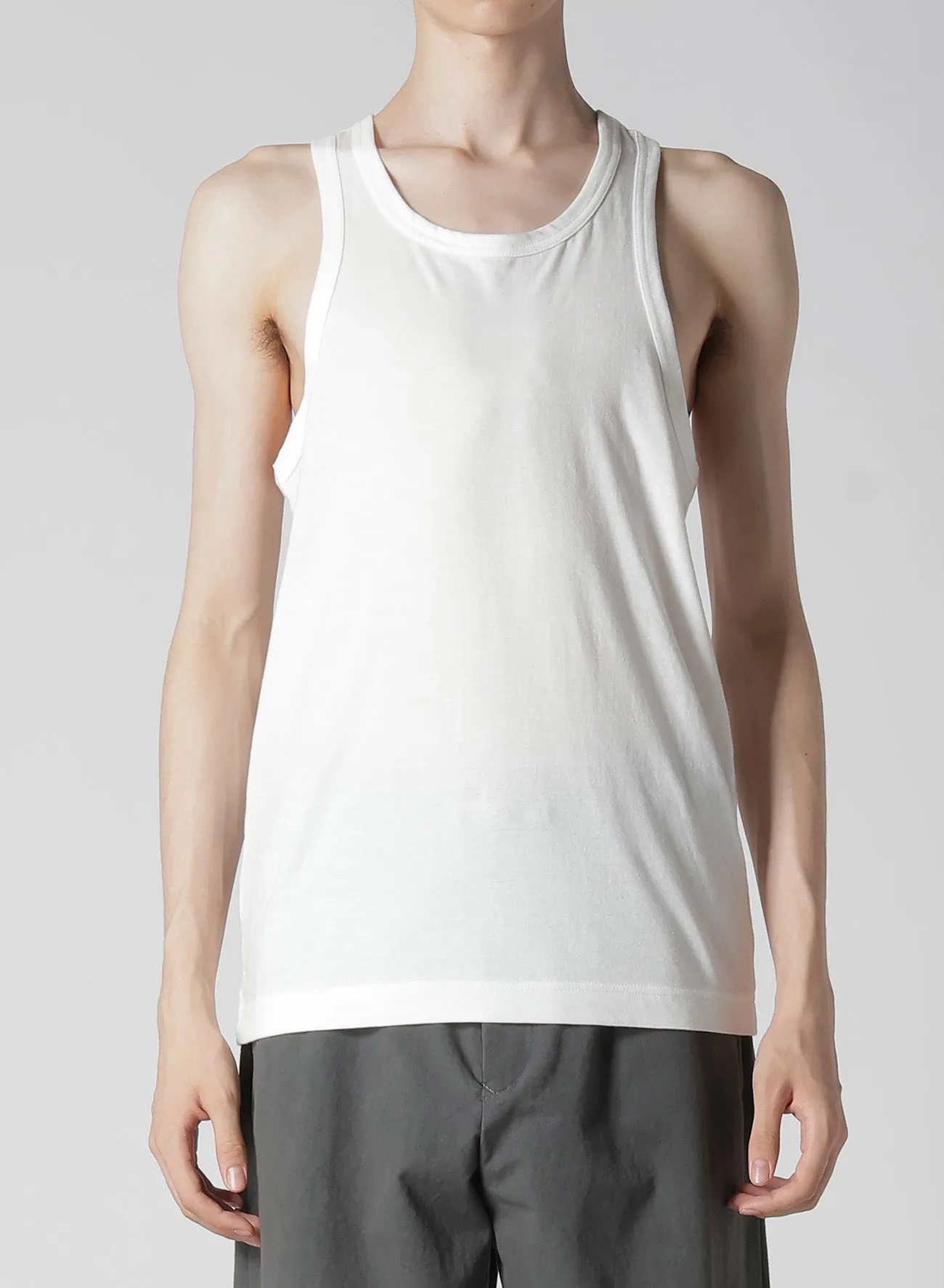 ULTIMA JERSEY X TANK TOP sold by Yohji Yamamoto product image thumbnail 2