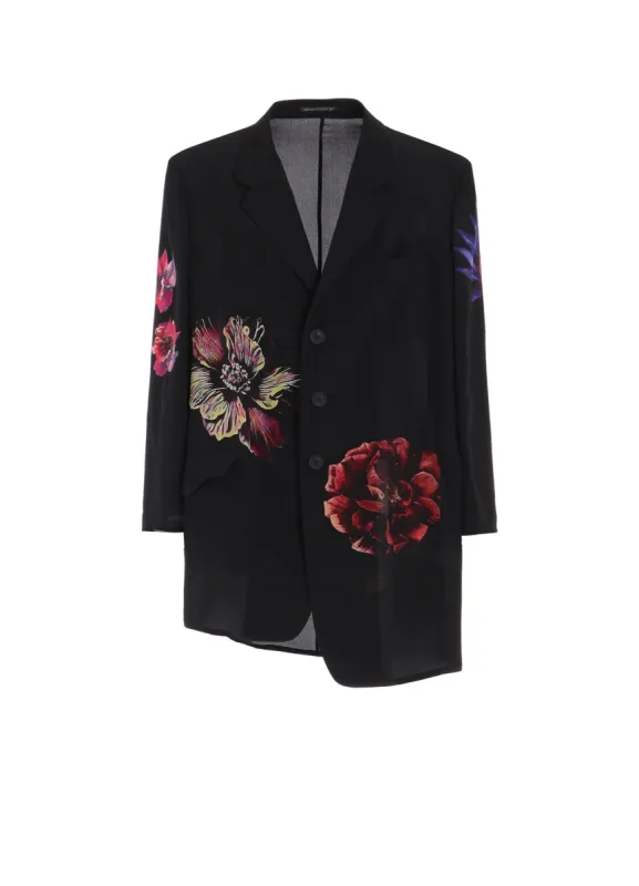 FLOWER PRINT JACKET sold by Yohji Yamamoto