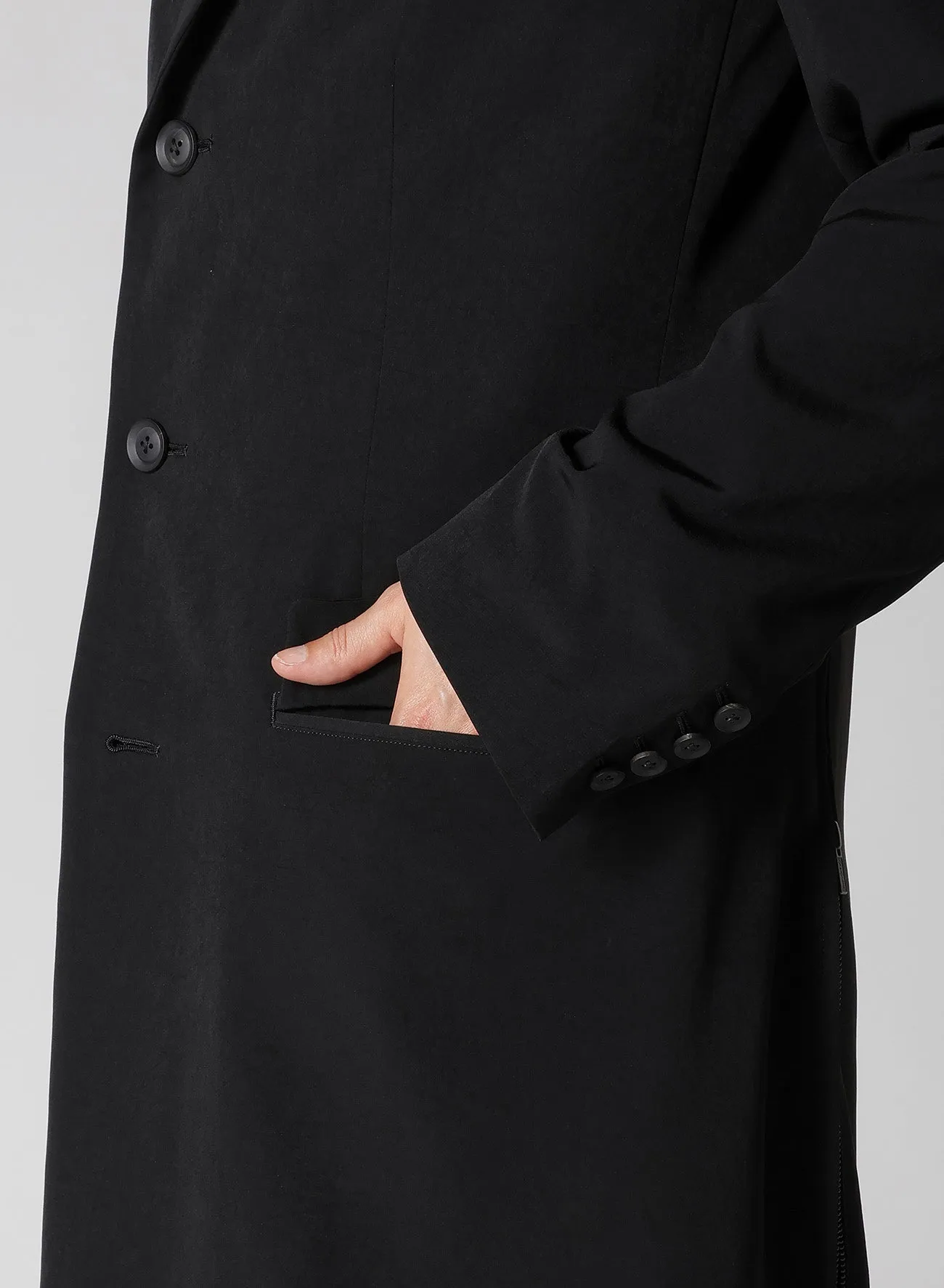 TA TUXEDO BACK CENTER FASTENER JACKET sold by Yohji Yamamoto product image thumbnail 5